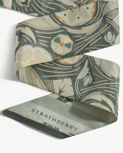 Silk Skinny Scarf