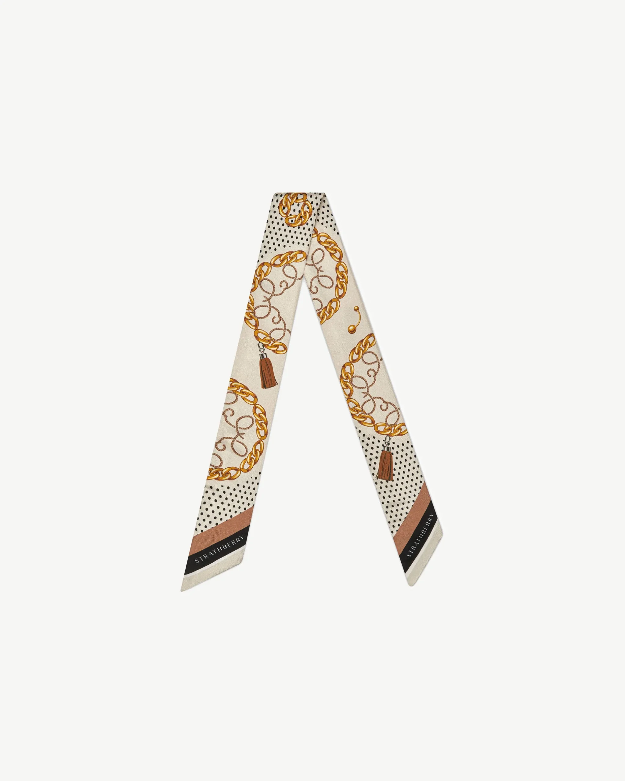 Silk Skinny Scarf