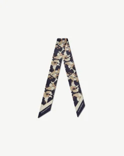 Silk Skinny Scarf