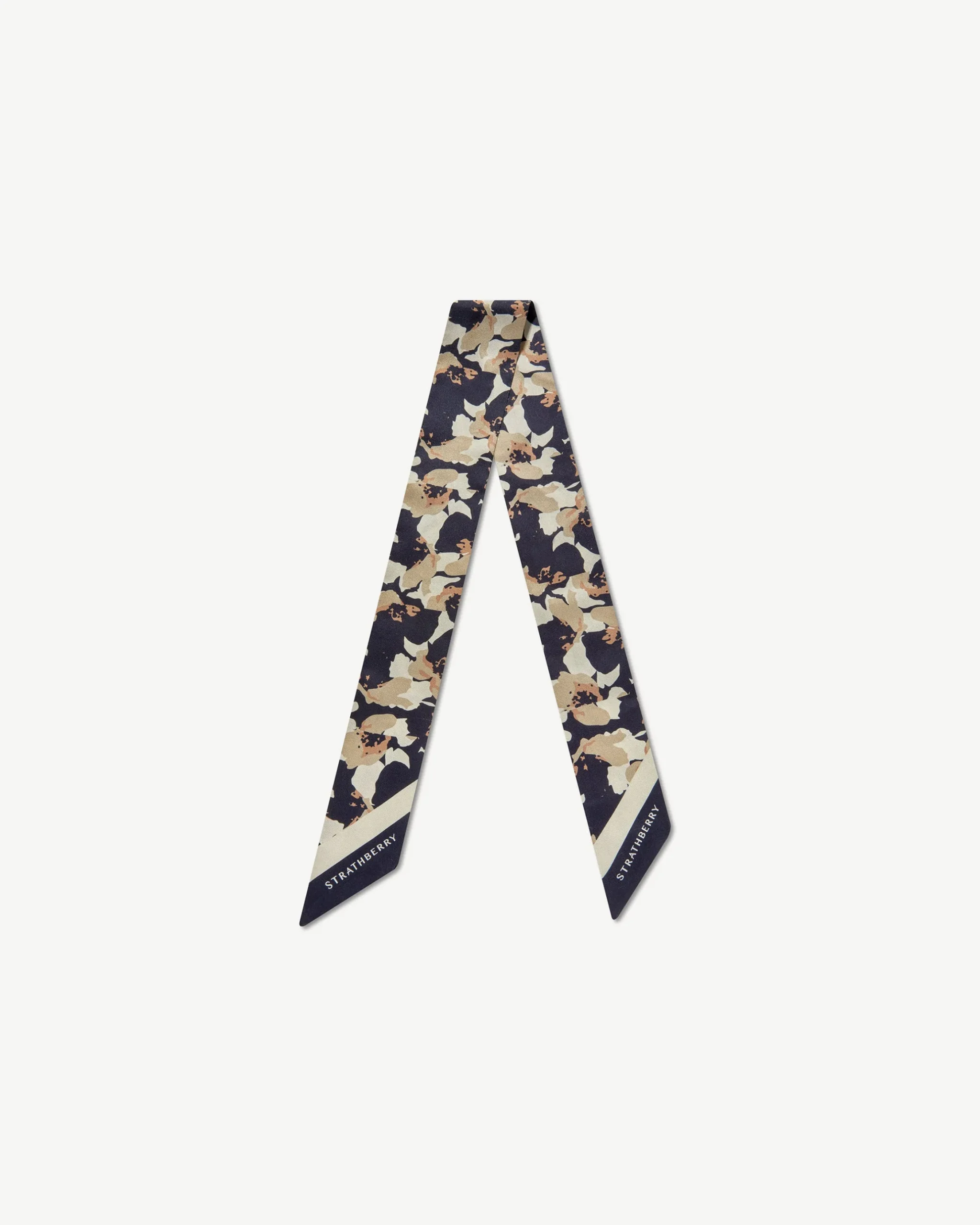 Silk Skinny Scarf