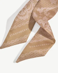 Silk Skinny Scarf