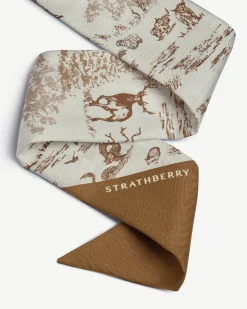 Silk Skinny Scarf