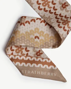 Silk Skinny Scarf