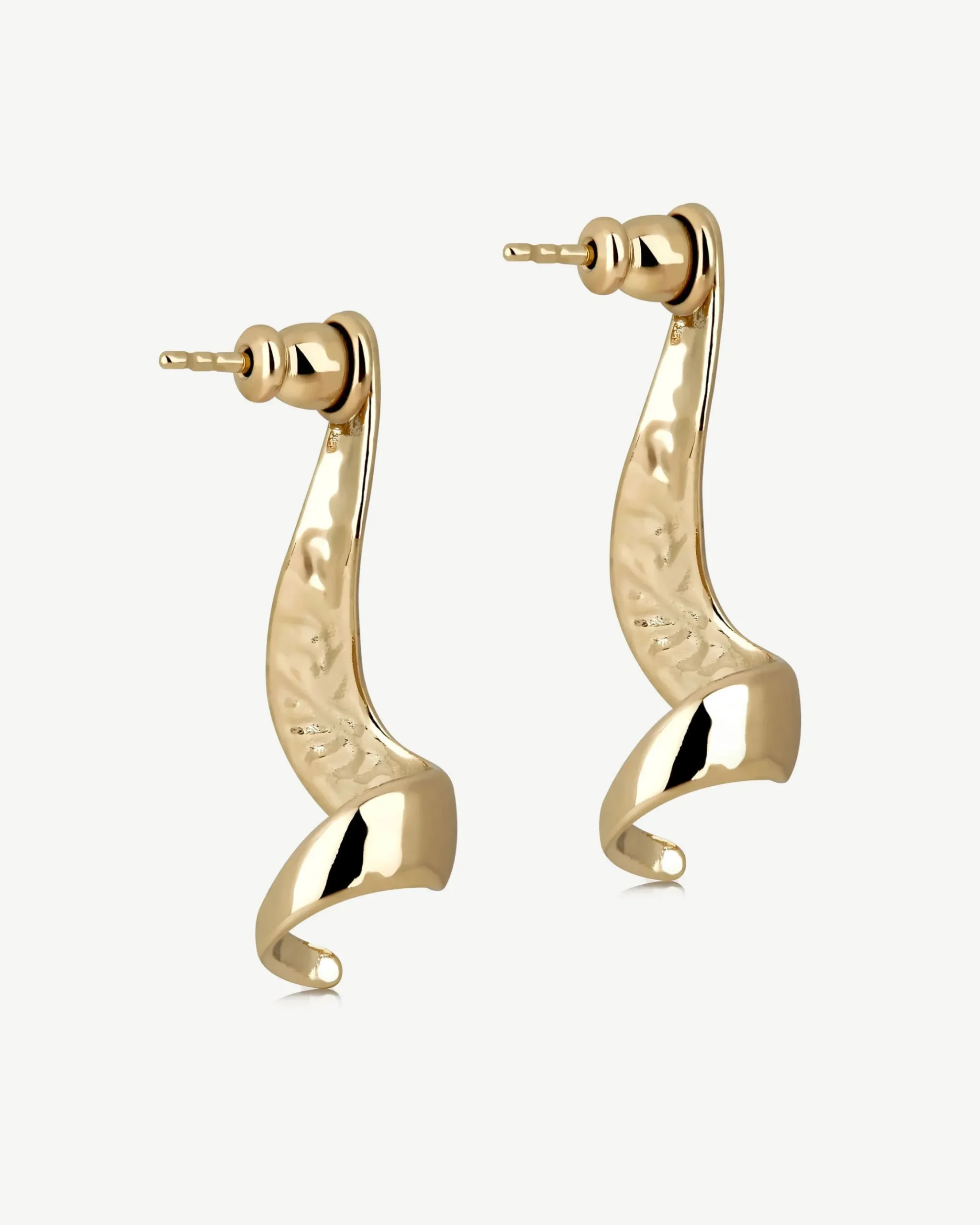 St James Earrings - 22 Carat Gold Gilded